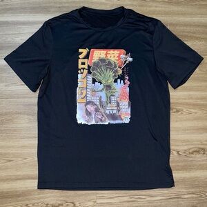 Black Dry Fit Material Size Medium